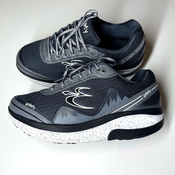 Gdefy Men’s Gravity Defyer Sneakers Gray Shoes Mighty Walk Orthopedic Size- 9 - Picture 7 of 9